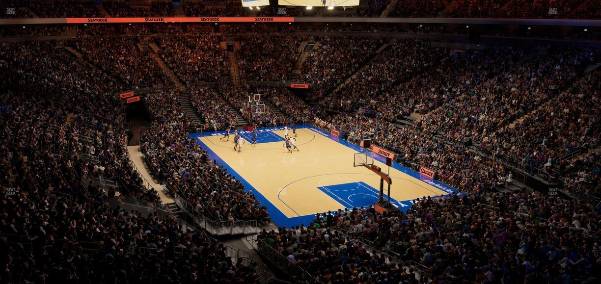 Madison Square Garden - Section 202 Seat View