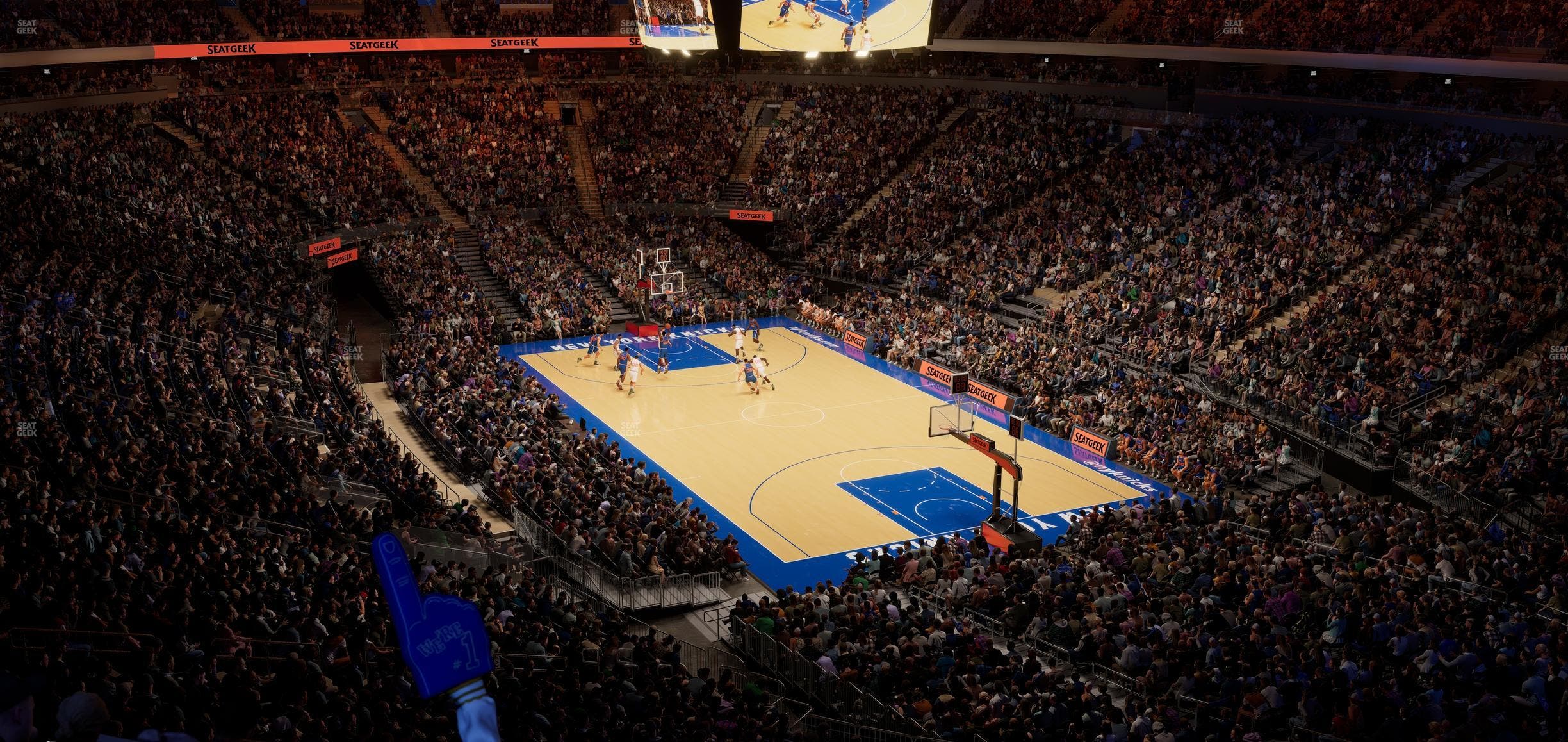 Madison Square Garden - Section 202 Seat View