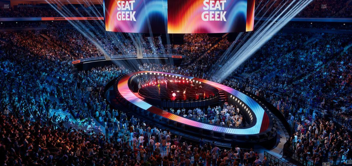 Madison Square Garden - Section 202 Seat View
