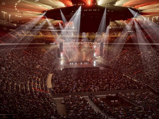 Madison Square Garden - Section 203 Seat View