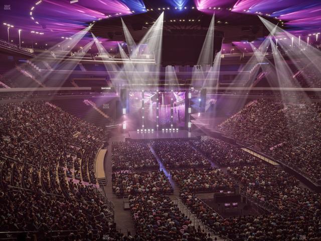 Madison Square Garden - Section 203 Seat View