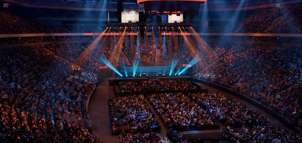 Madison Square Garden - Section 203 Seat View