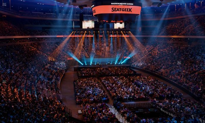 Madison Square Garden - Section 203 Seat View