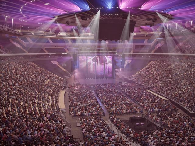 Madison Square Garden - Section 203 Seat View Madison Square Garden - Section 203 Seat View