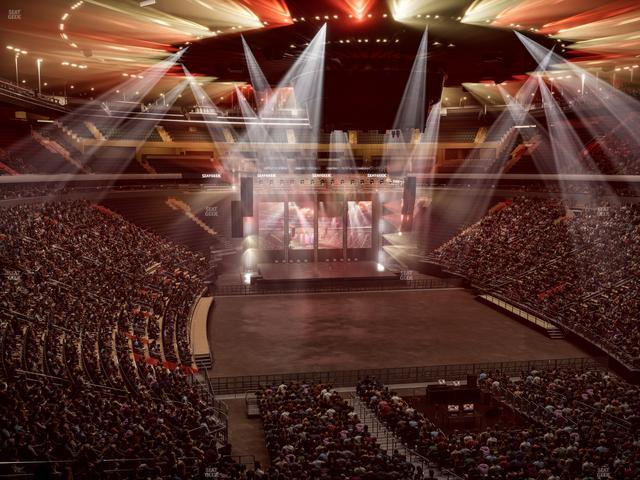 Madison Square Garden - Section 203 Seat View