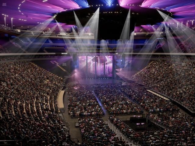 Madison Square Garden - Section 203 Seat View