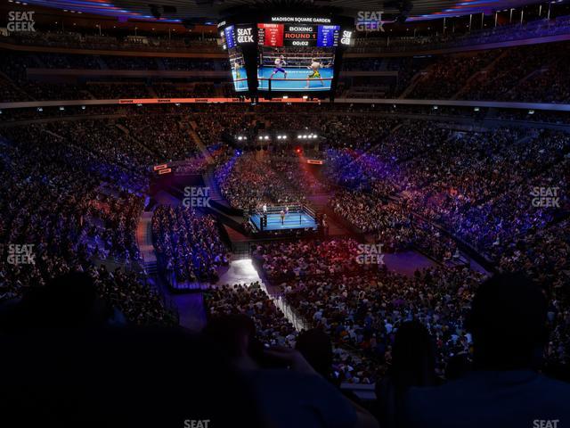 Madison Square Garden - Section 203 Seat View Madison Square Garden - Section 203 Seat View