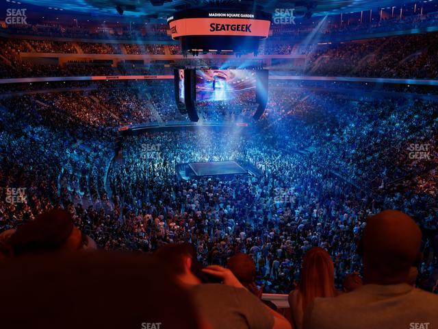 Madison Square Garden - Section 203 Seat View Madison Square Garden - Section 203 Seat View