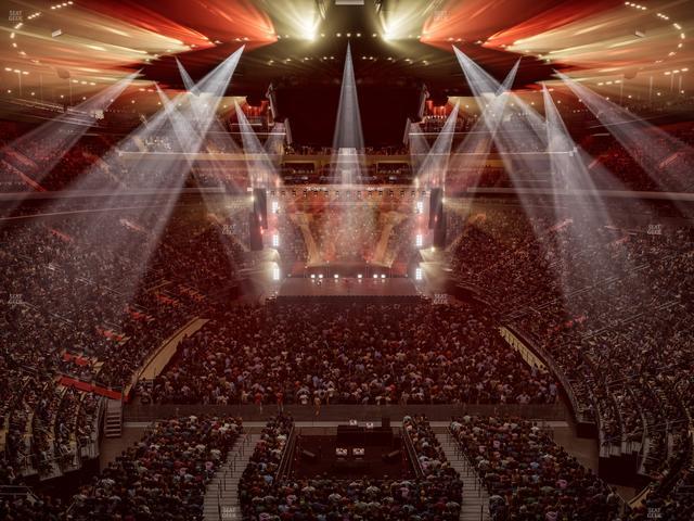 Madison Square Garden - Section 204 Lwc Seat View