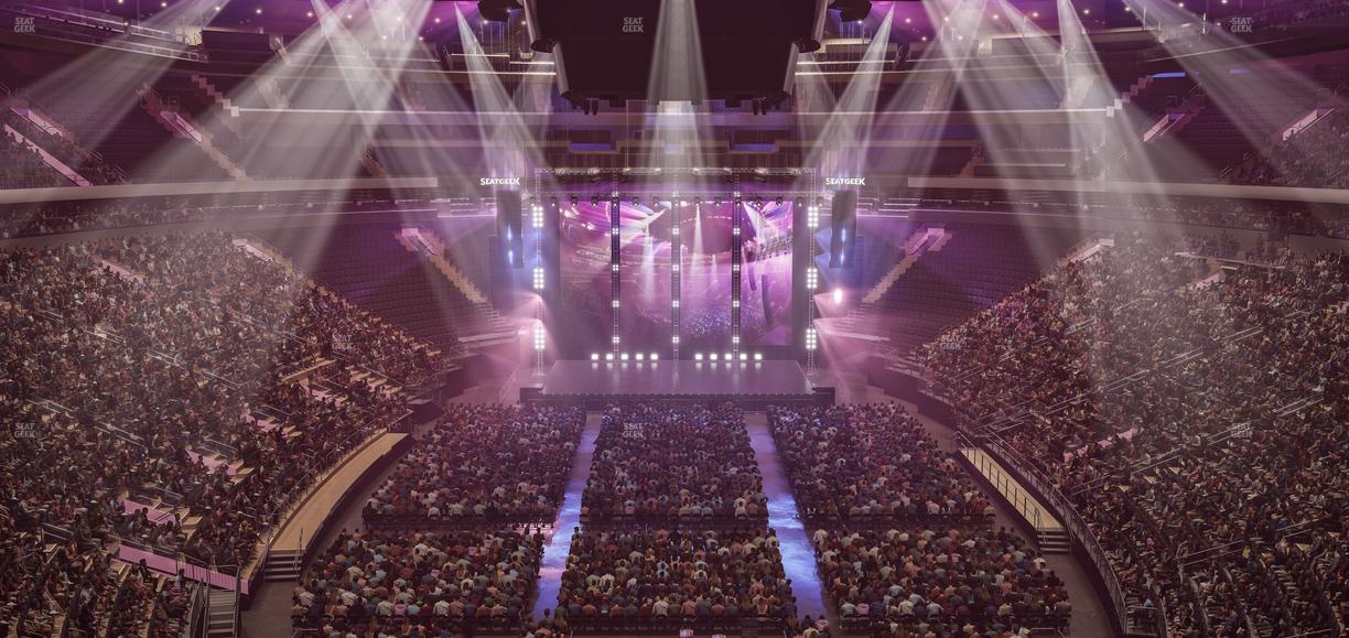 Madison Square Garden - Section 204 Lwc Seat View