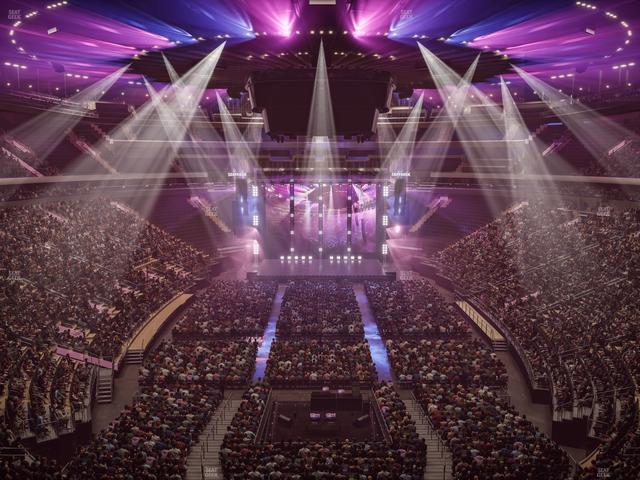 Madison Square Garden - Section 204 Lwc Seat View