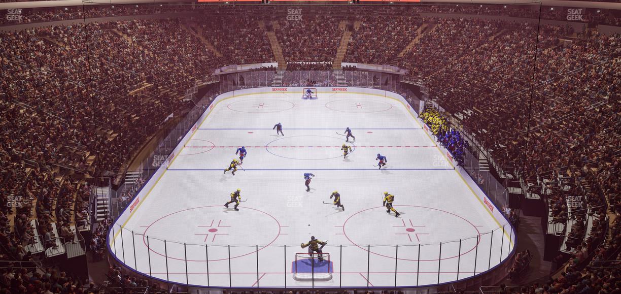 Madison Square Garden - Section 204 Lwc Seat View