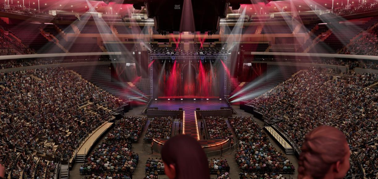 Madison Square Garden - Section 204 Lwc Seat View