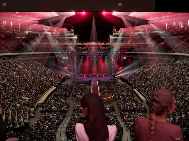 Madison Square Garden - Section 204 Lwc Seat View