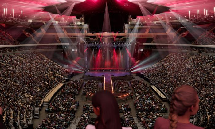 Madison Square Garden - Section 204 Lwc Seat View