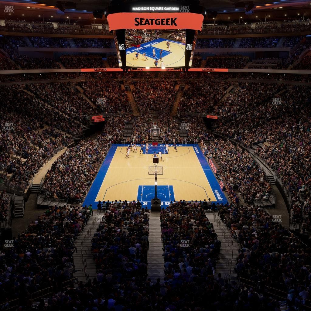 Madison Square Garden - Section 204 Lwc Seat View