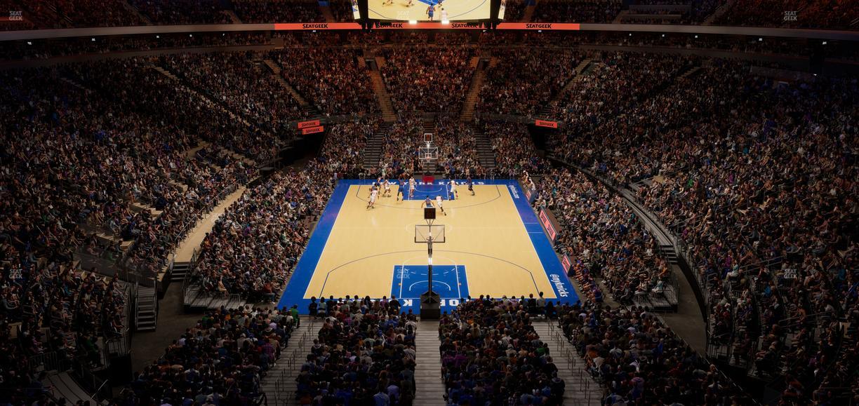 Madison Square Garden - Section 204 Lwc Seat View