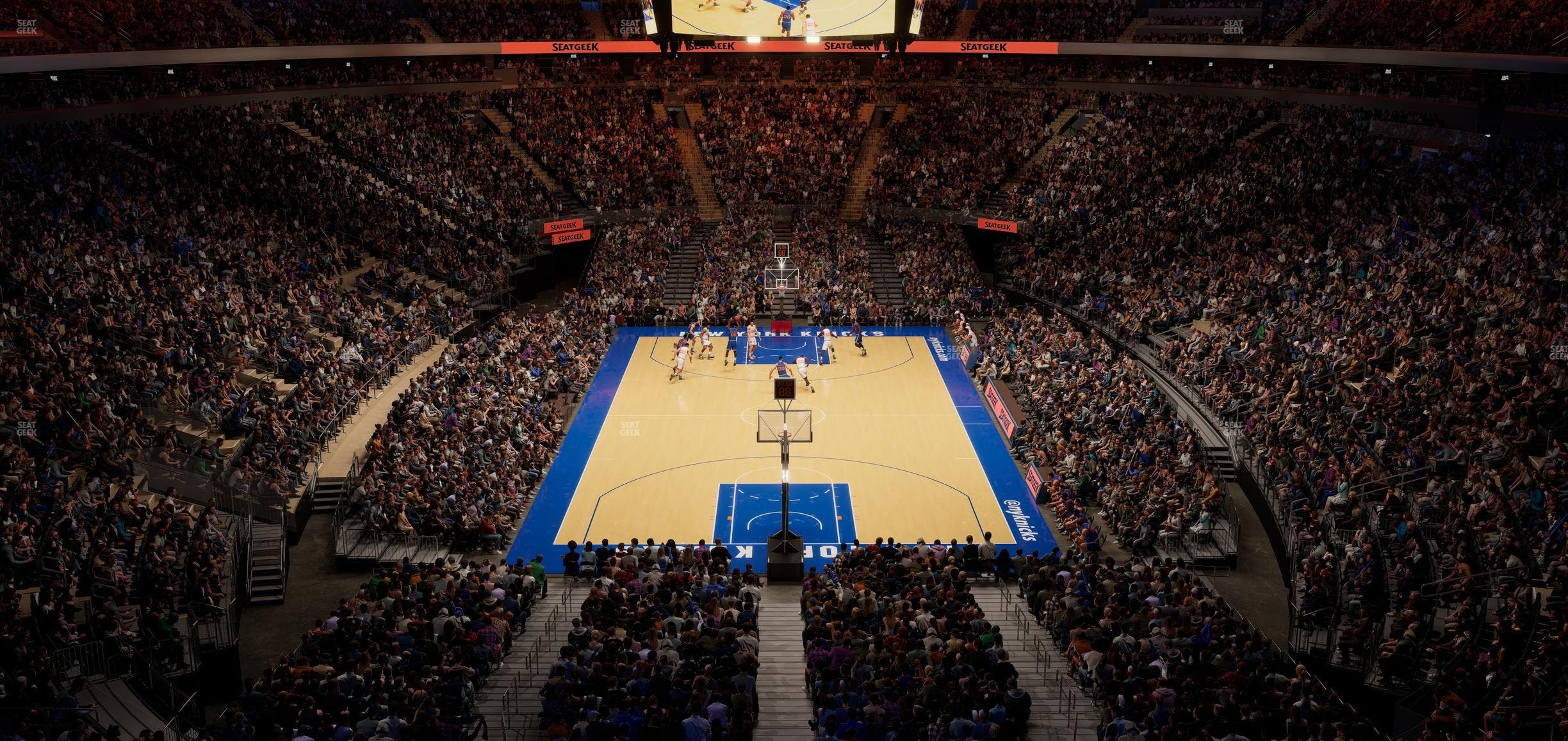 Madison Square Garden - Section 204 Lwc Seat View