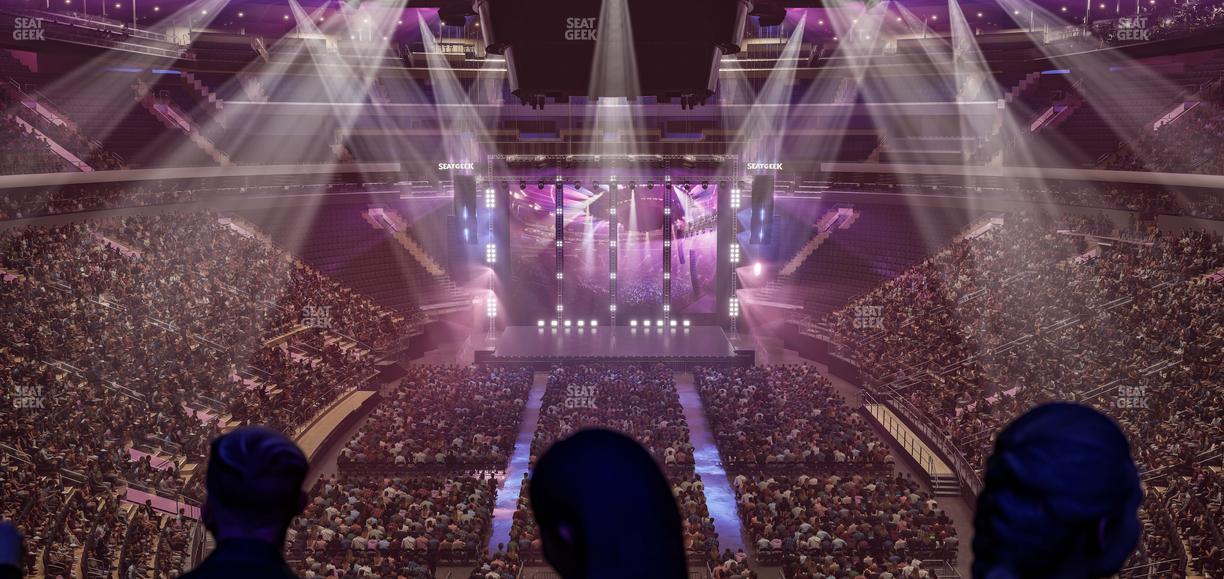 Madison Square Garden - Section 204 Lwc Seat View