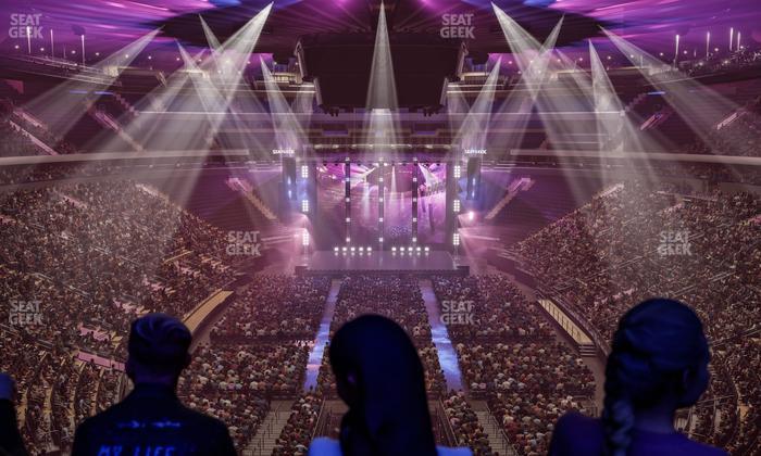 Madison Square Garden - Section 204 Lwc Seat View