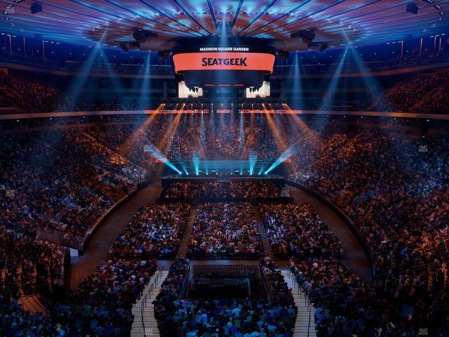 Madison Square Garden - Section 204 Lwc Seat View