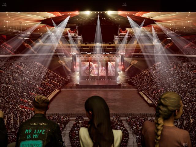 Madison Square Garden - Section 204 Lwc Seat View