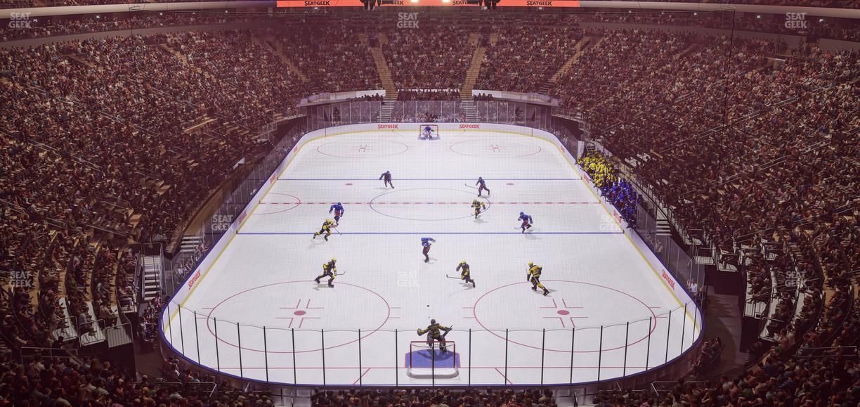 Madison Square Garden - Section 204 Sro Seat View