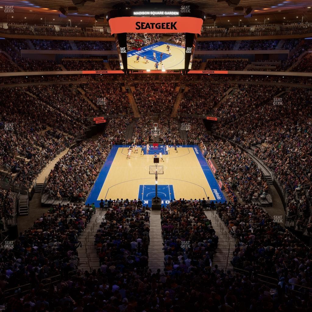 Madison Square Garden - Section 204 Sro Seat View