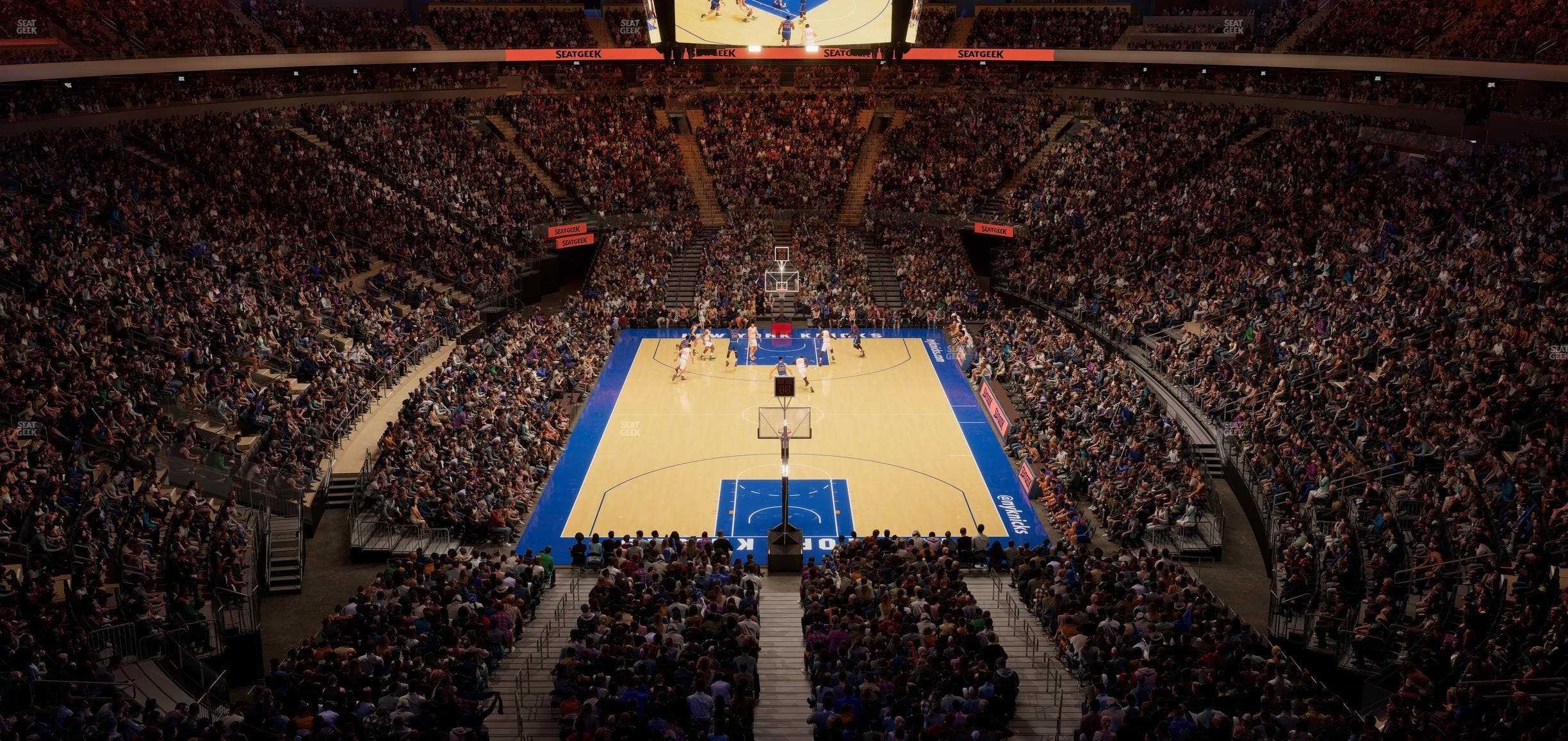 Madison Square Garden - Section 204 Sro Seat View