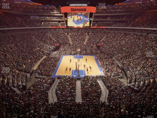 Madison Square Garden - Section 204 Sro Seat View