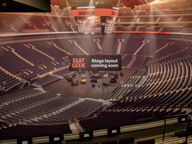 Madison Square Garden - Section 206 Seat View Madison Square Garden - Section 206 Seat View