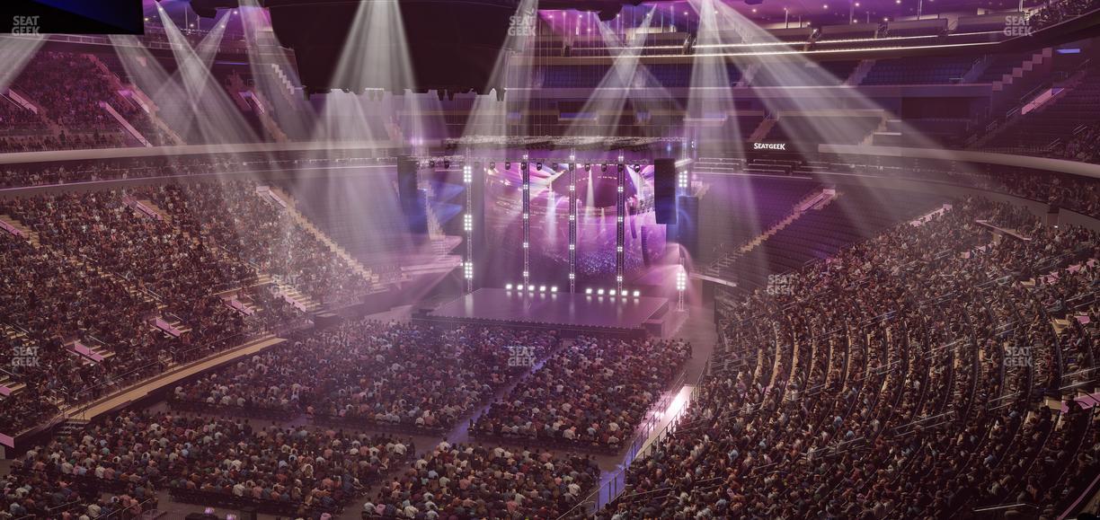 Madison Square Garden - Section 206 Seat View