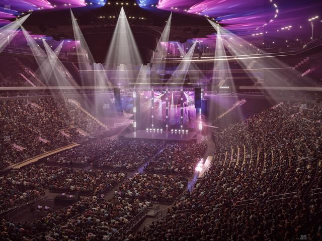 Madison Square Garden - Section 206 Seat View