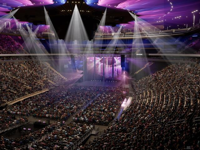 Madison Square Garden - Section 206 Seat View