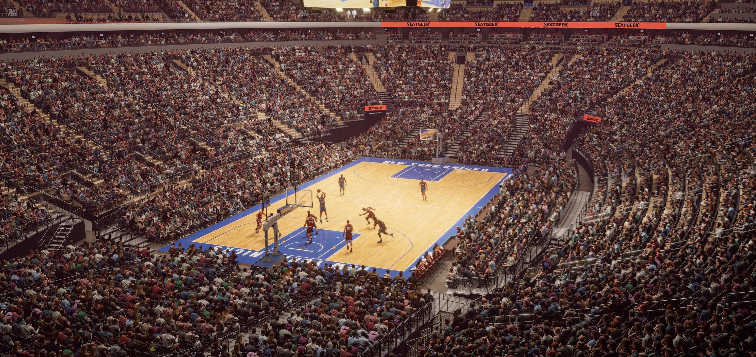 Madison Square Garden - Section 206 Seat View