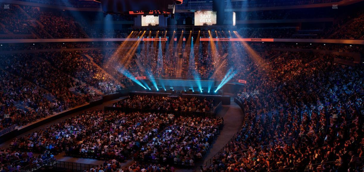Madison Square Garden - Section 206 Seat View