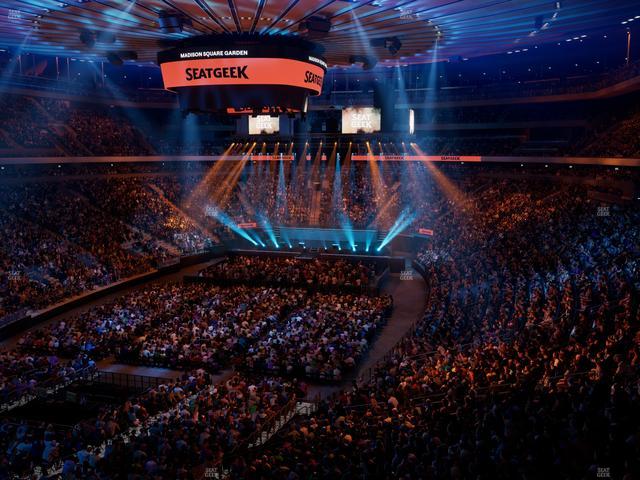 Madison Square Garden - Section 206 Seat View