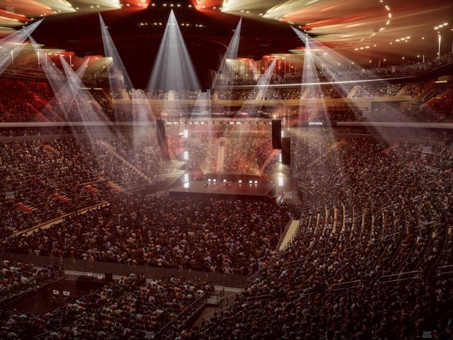 Madison Square Garden - Section 206 Seat View