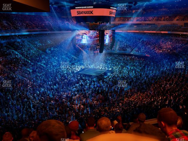 Madison Square Garden - Section 206 Seat View Madison Square Garden - Section 206 Seat View