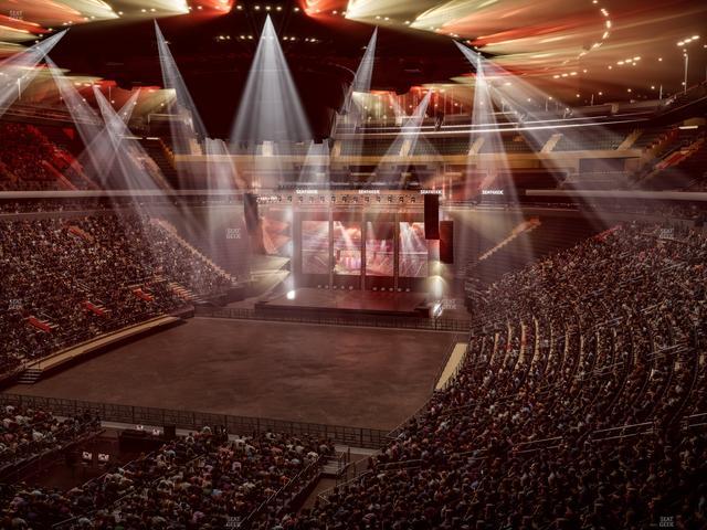 Madison Square Garden - Section 206 Seat View