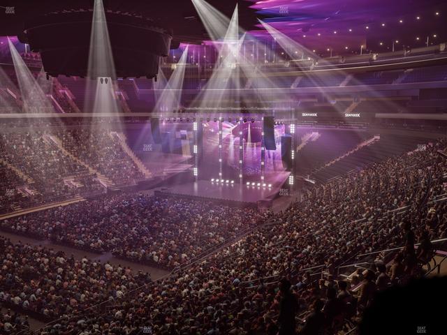 Madison Square Garden - Section 208 Seat View