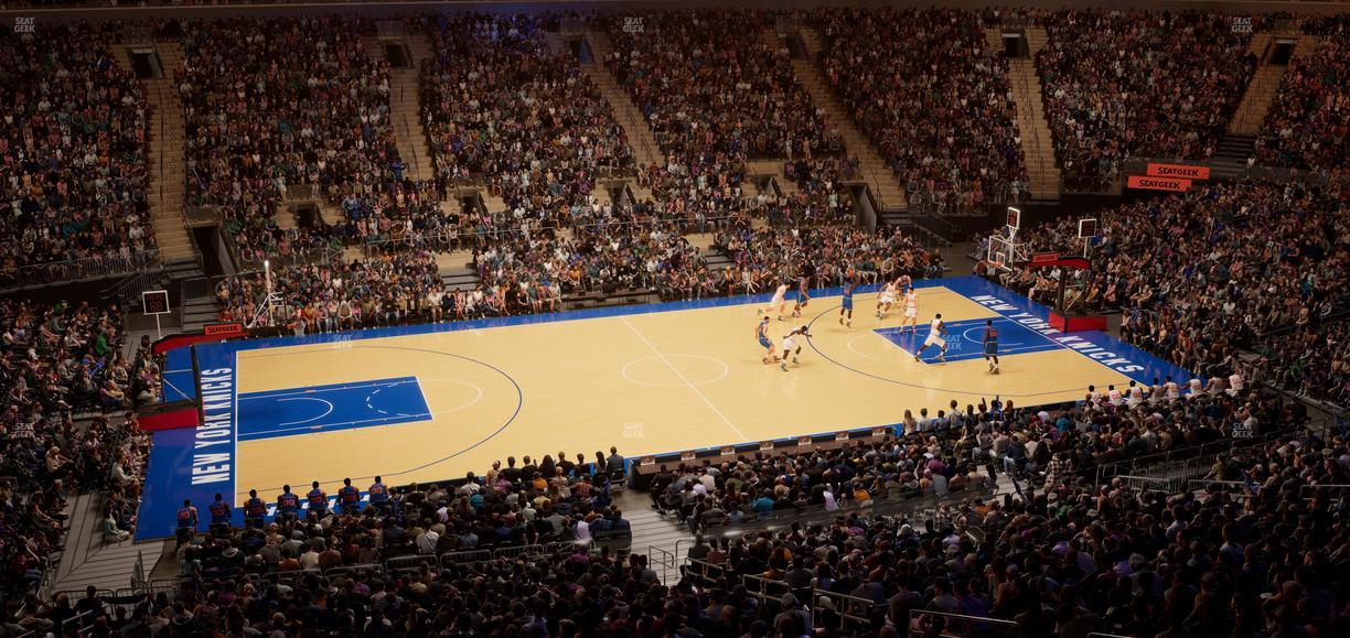 Madison Square Garden - Section 210 Seat View