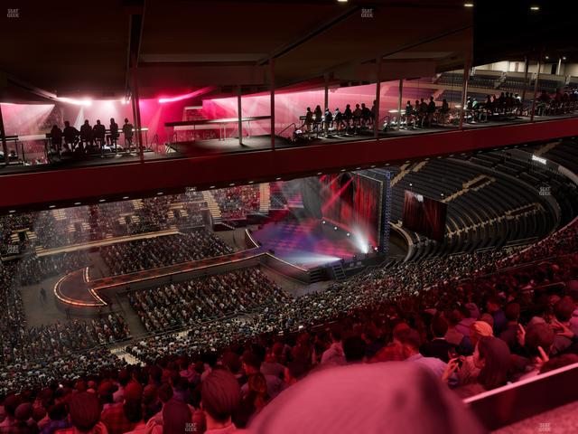 Madison Square Garden - Section 210 Seat View