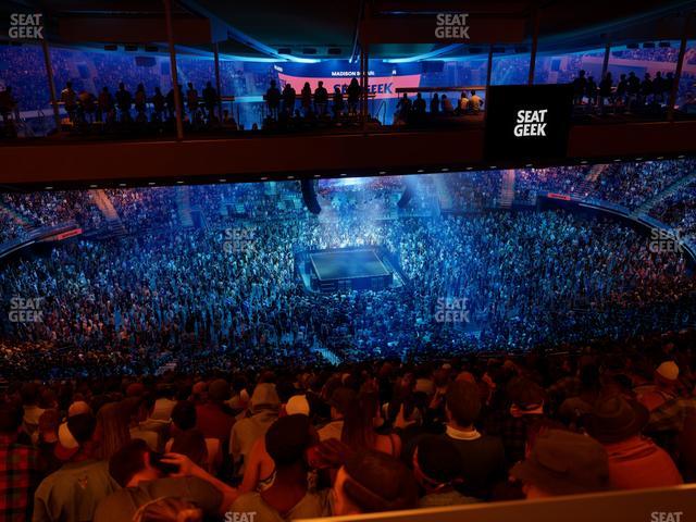 Madison Square Garden - Section 210 Seat View Madison Square Garden - Section 210 Seat View