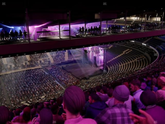 Madison Square Garden - Section 210 Seat View Madison Square Garden - Section 210 Seat View