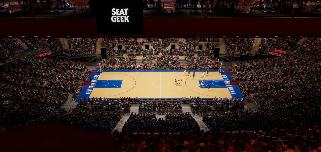 Madison Square Garden - Section 211 Uwc Seat View