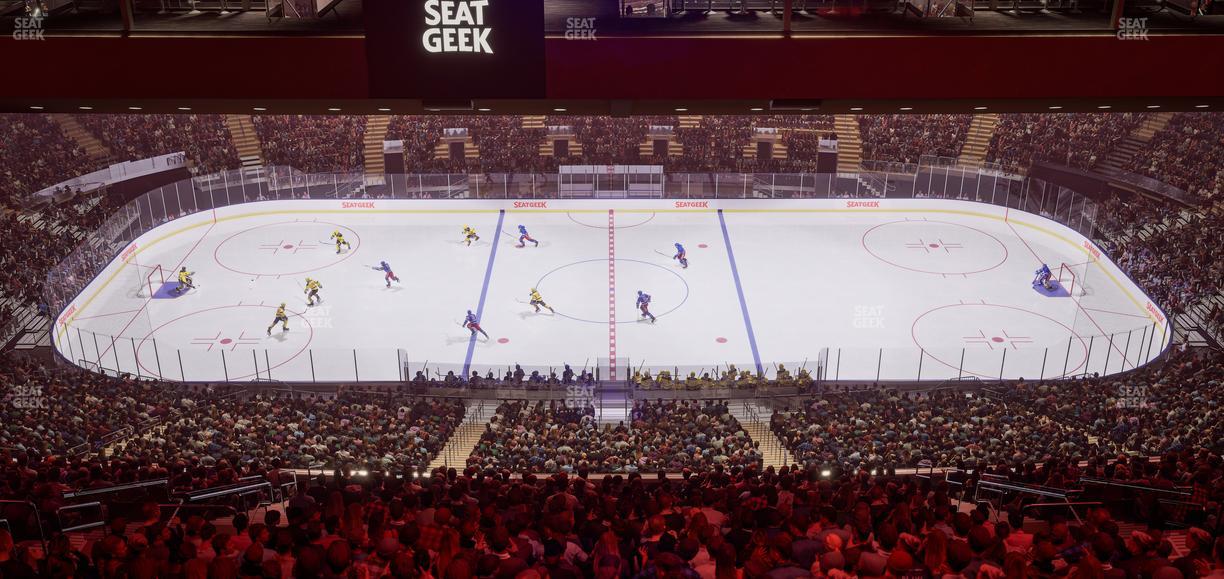 Madison Square Garden - Section 211 Uwc Seat View