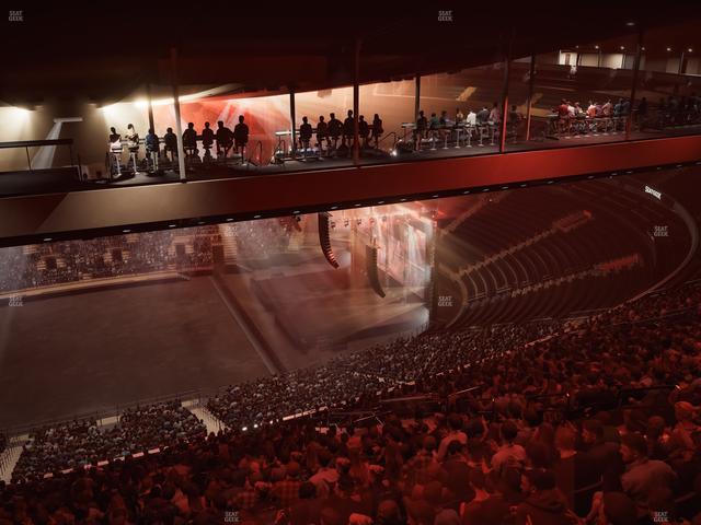 Madison Square Garden - Section 211 Uwc Seat View