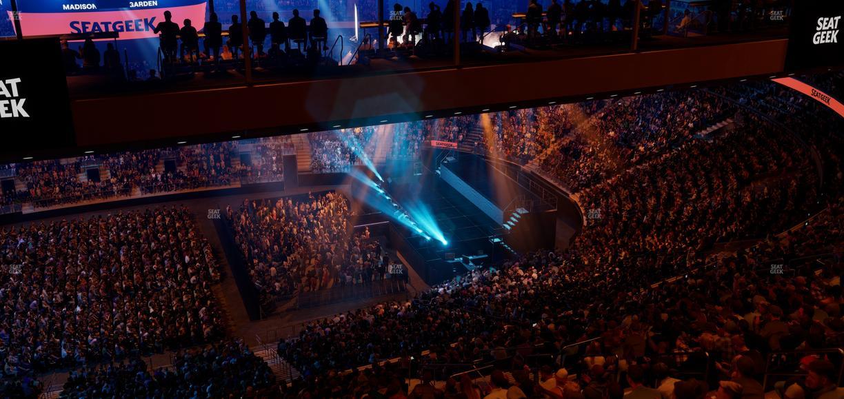 Madison Square Garden - Section 211 Uwc Seat View