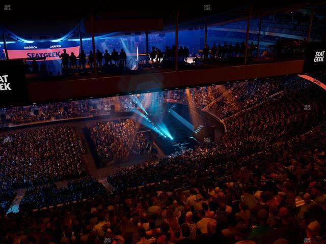 Madison Square Garden - Section 211 Uwc Seat View